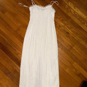 Billy J White Maxi/Midi Dress AU Size 8/US size 4